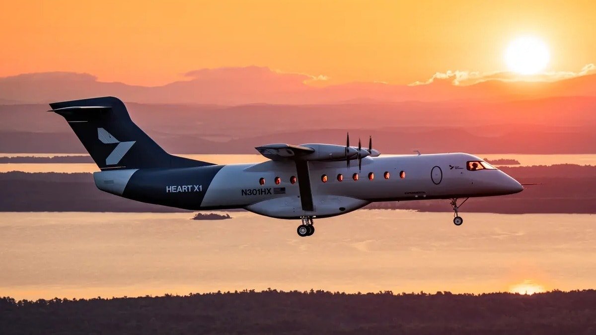 Heart Aerospace X1: दुनिया के सबसे बड़े इलेक्ट्रिक विमान की पहली उड़ान