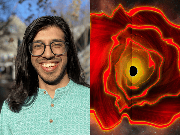 Rohan Naidu who led the discovery of a possible ‘black hole star’ (Image credit: MIT website)